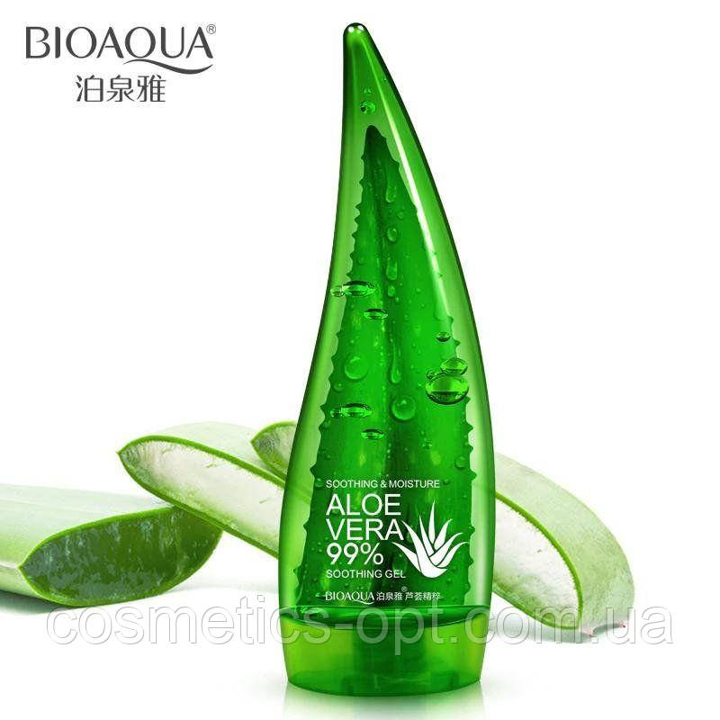 Багатофункціональний гель алое Bioaqua Aloe Vera 99%, 160 ml