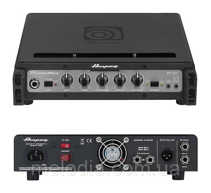 Бас-гітарний підсилювач-голова AMPEG PF-350
