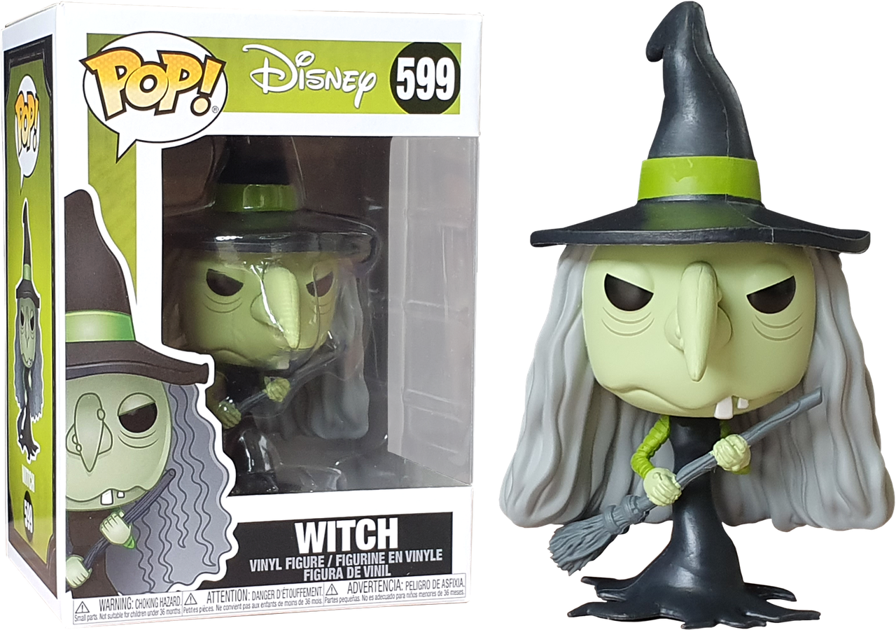 Фігурка Funko Pop Фанко Поп Кошмар перед Різдвом Відьма Witch 10 см Cartoon NBC W 599