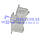Кліпса фари FORD FIESTA/ECOSPORT 2008- (1702129/8A6113A122AB/HMP8A6113A122AB) HMPX, фото 3
