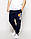Спортивні темно сині штани ellesse big logo, фото 3