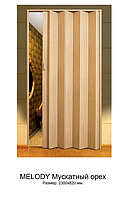 Двери раздвижные Vinci Decor Melody 820мм Мускатный орех