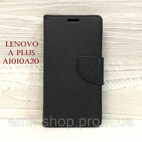 Чохол-книжка Goospery для Lenovo A Plus (A1010a20) Чорний, фото 2