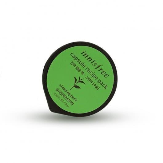 Капсульна маска для обличчя Innisfree Capsule Resipe Pack Зелений чай 10 мл