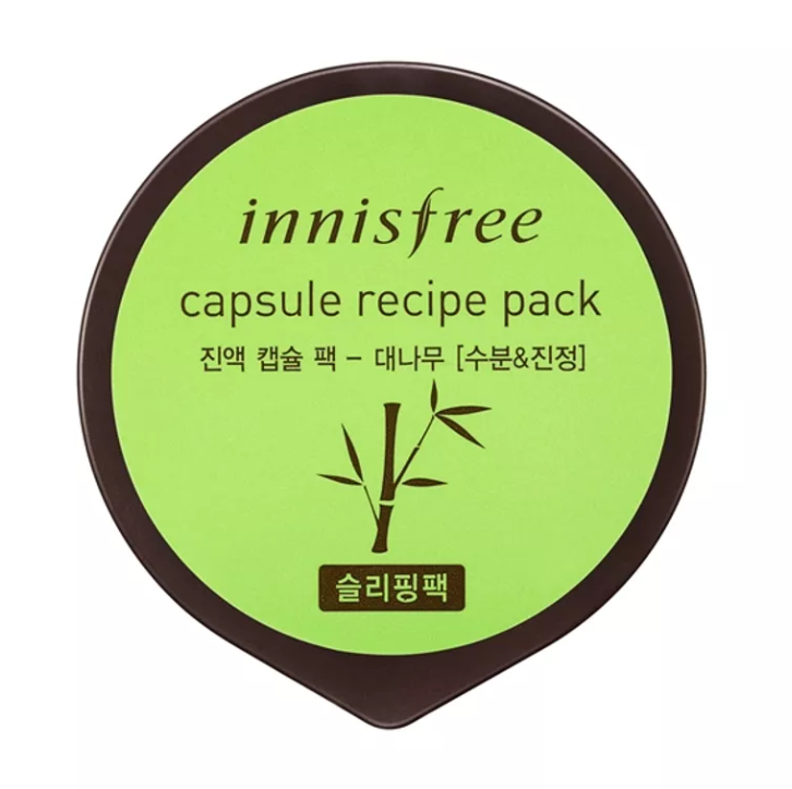 Капсульна маска для обличчя Innisfree Capsule Resipe Pack Бамбук 10 мл