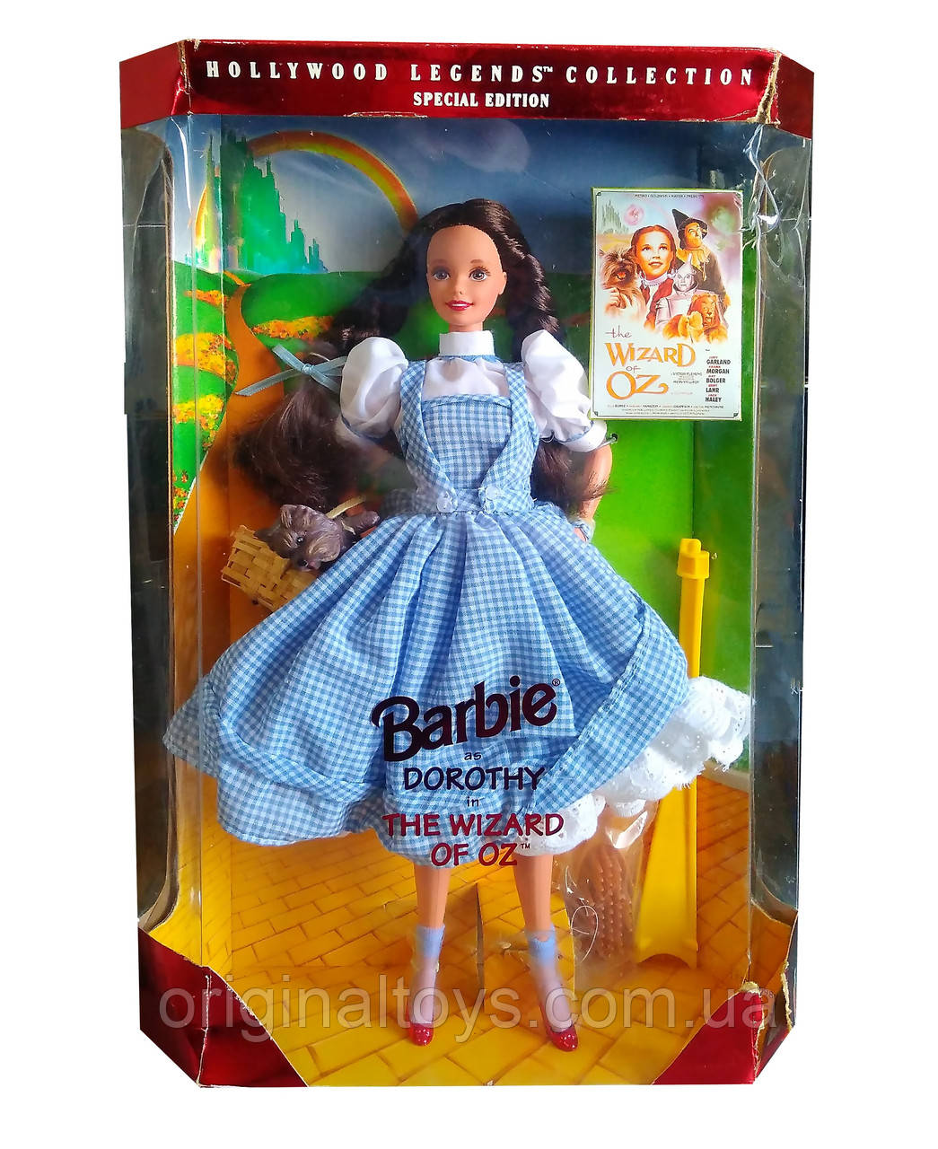 Колекційна лялька Барбі Дороті Чарівник країни Оз Barbie Dorothy The Wizard of Oz 1994 Mattel 12701