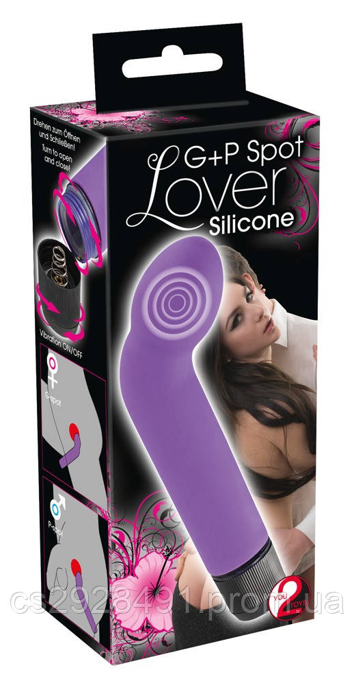 Стимулятор точки G+P-Spot Lover Lila-Вібратор