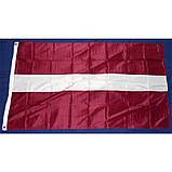 Латвія прапор, прапор Лартії, латвійський прапор 150х90 см, фото 2