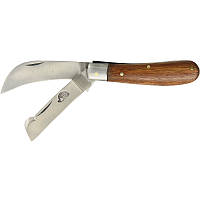 Нож двойной для прививки и окулировки с рукояткой из палисандра Greffoir 3621