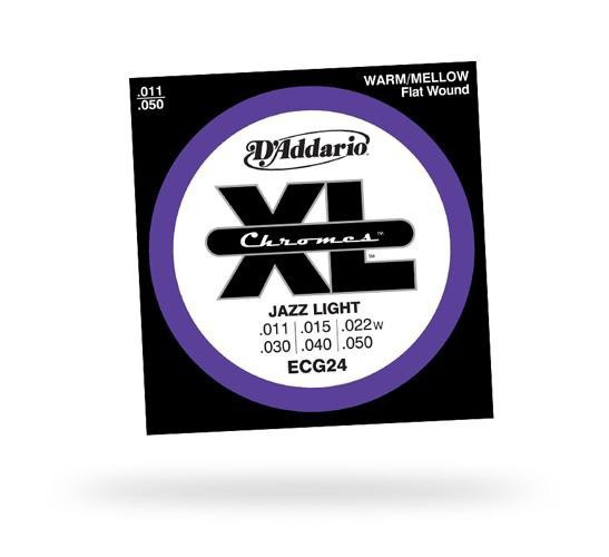 Струна для електрогітари D`ADDARIO  ECG24