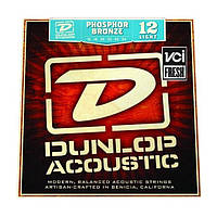 Струны для акустической гитары DUNLOP DAP1254 PHOSPHOR BRONZE LIGHT
