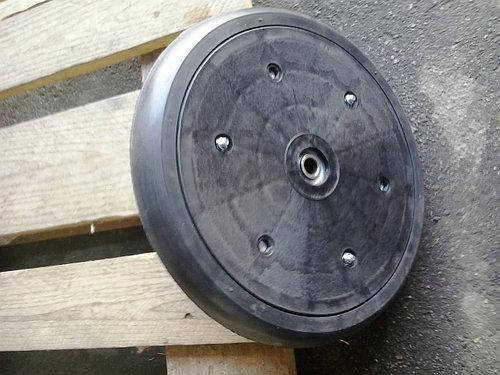 Колесо прикочуюче в зборі 2"x13" (320Х50мм) з підшипником бочонок, 814-157C, F06120408, F06120474, LE505, фото 1
