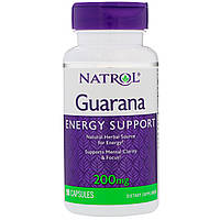 Guarana 200 mg Natrol, 90 капсул