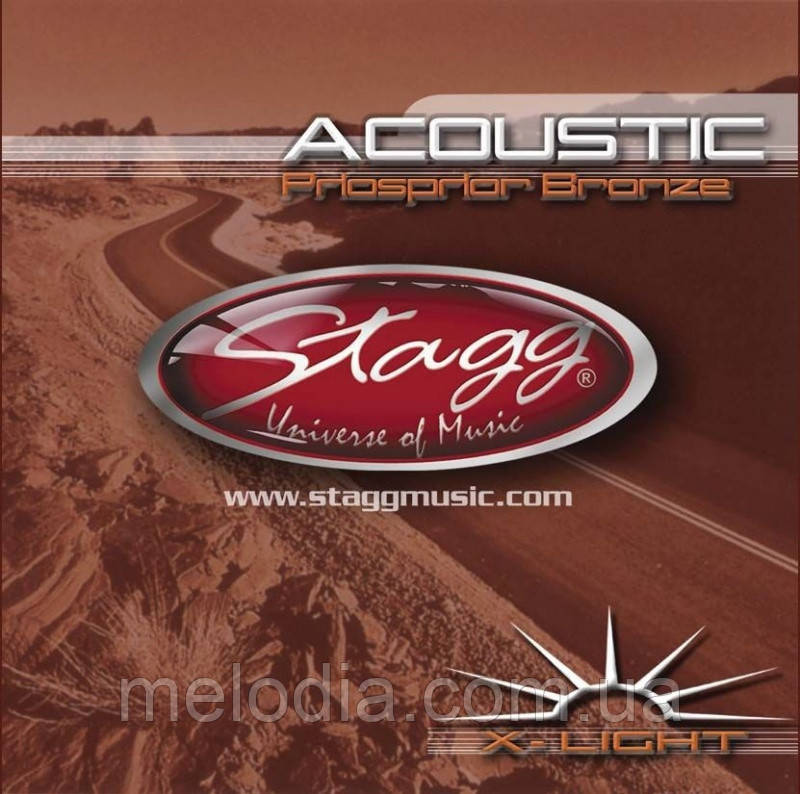 Струни для акустичної гітари STAGG AC-1254-BR