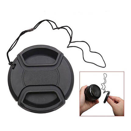 Універсальна передня кришка на об'єктив Lens Cap LC - 82 mm, фото 1