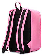 Рюкзак для ручної поклажі PoolParty HUB (рожевий) — Ryanair / Wizz Air / МАУ, фото 2