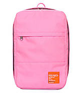 Рюкзак для ручної поклажі PoolParty HUB (рожевий) — Ryanair / Wizz Air / МАУ, фото 3