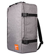 Рюкзак-сумка для ручної поклажі PoolParty Cabin (сірий) - МАУ / Sky Up, фото 2