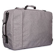 Рюкзак-сумка для ручної поклажі PoolParty Cabin (сірий) - МАУ / Sky Up, фото 5