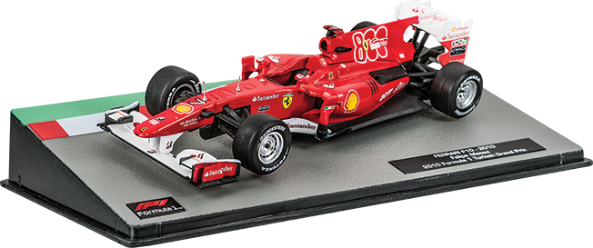 Formula 1 Auto Collection №18 - Ferrari F10 - Феліпе Маса (2010) | Колекційна модель 1:43 | Centauria