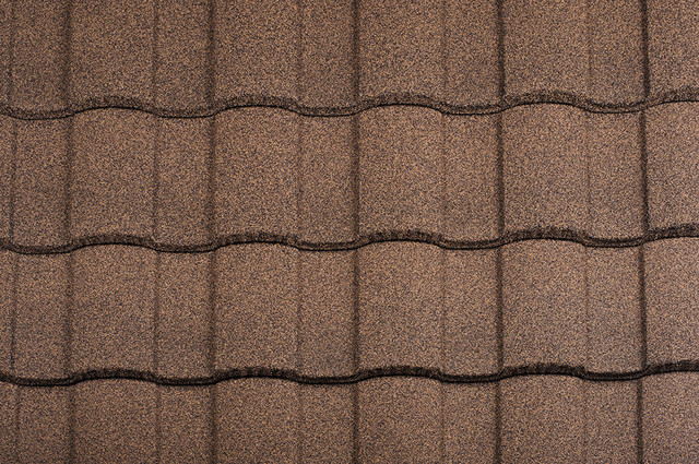 Metrotile-Roman_Coffe Композитная черепица Metrotile Roman кофе