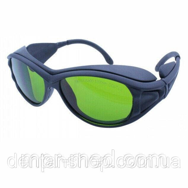 Окуляри захисні LSG-5 оправа 9 190-450 і 800-1700 nm. O.D.4+ для лазера діодного, неодимового, Ю.Корея, фото 1