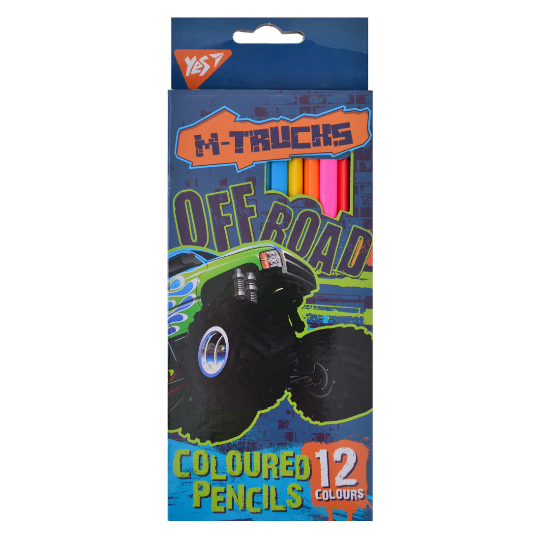 Олівці 12 кол. "M-Trucks"