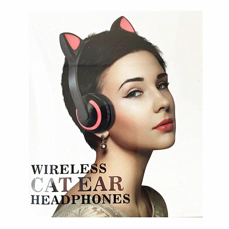Bluetooth-навушники з котячими вушками. Хіт 2021 року.7 кольорів
