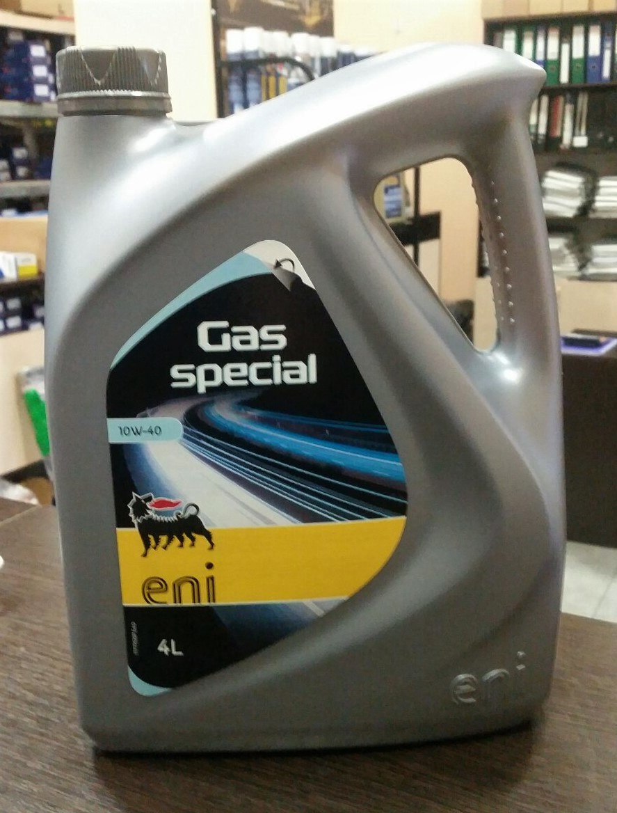 Олива моторна LPG для газових двигунів ENI I-Sint Gas Special 10W-40 (4 л)