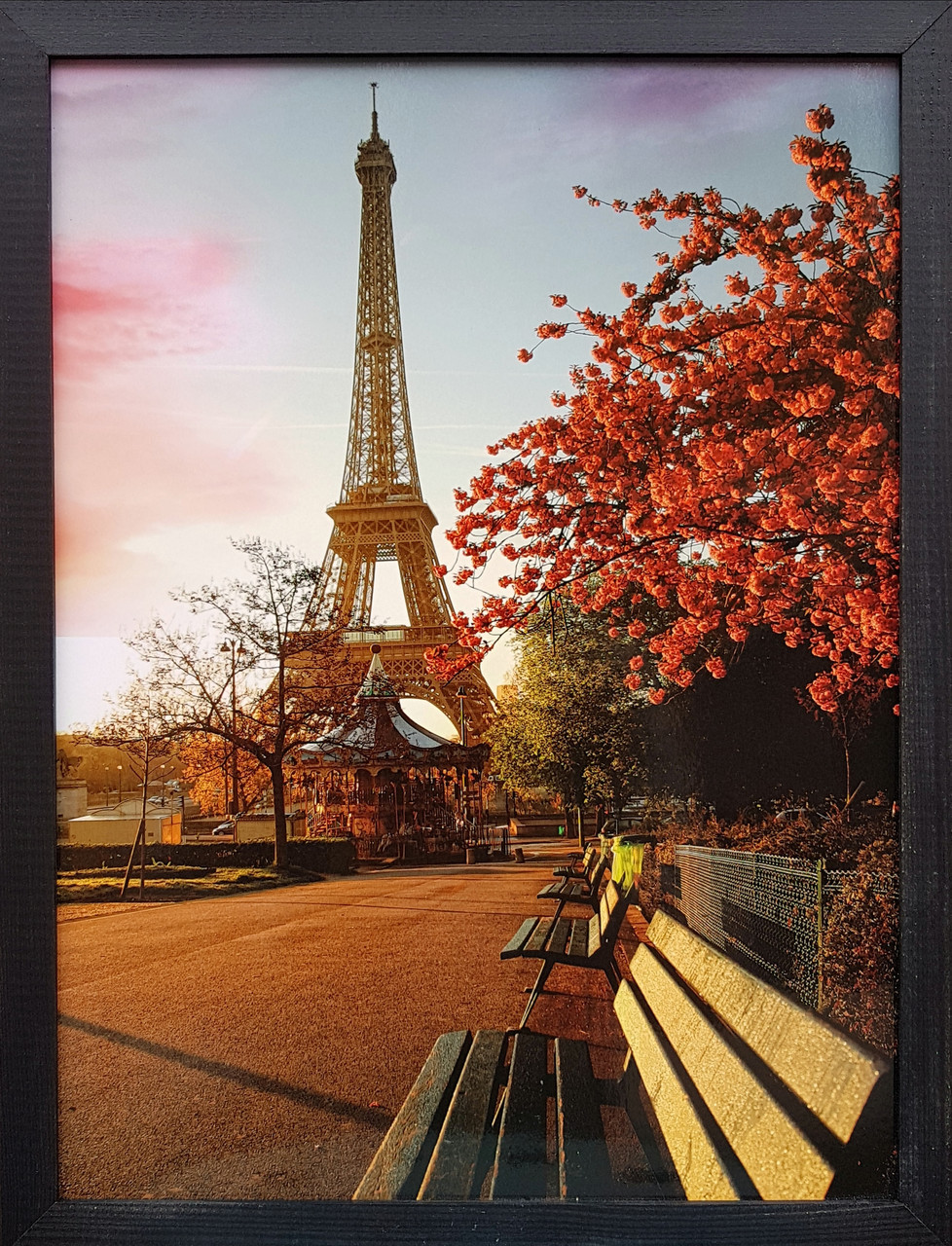 Фотокартина в дерев'яній рамі Paris 5 30х40 см POS-3040-008