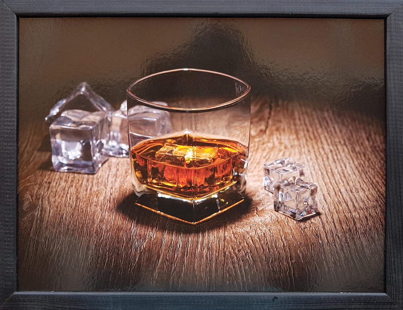 Фотокартина в дерев'яній рамі "Whisky 2", 30х40 см, POS-3040-015
