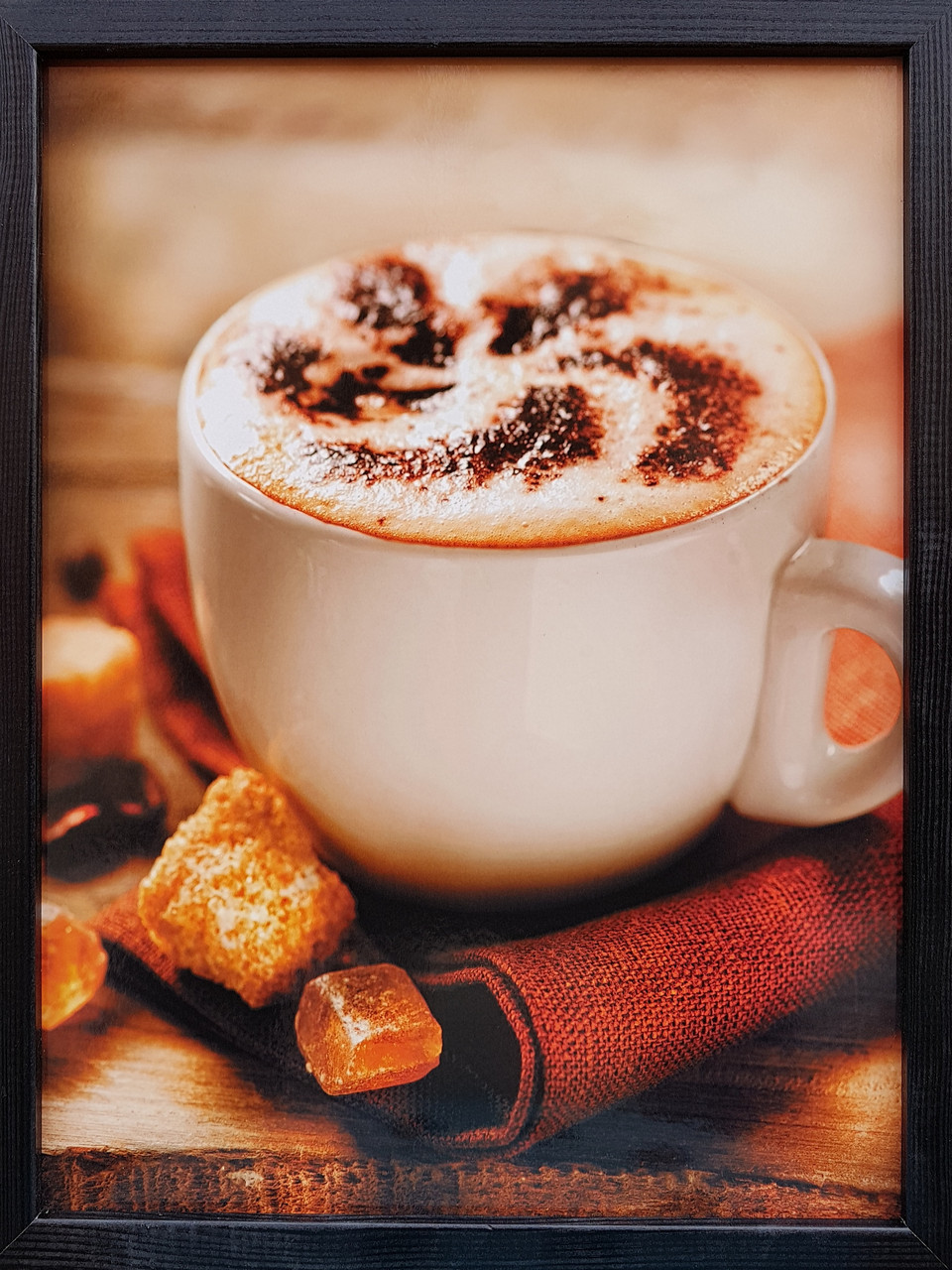 Фотокартина в дерев'яній рамі Coffee 2 30х40 см POS-3040-019