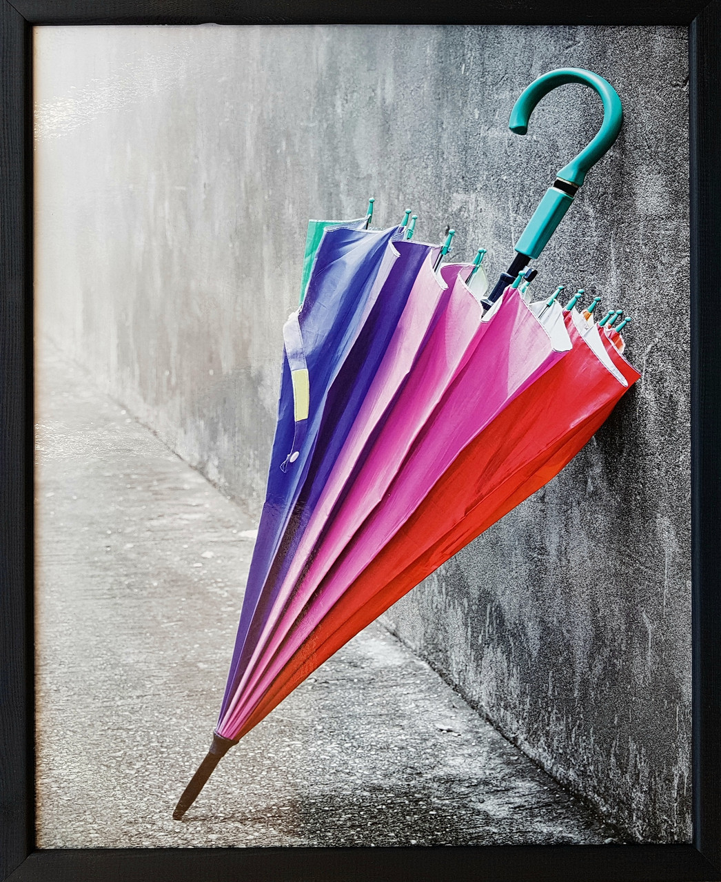 Фотокартина в дерев'яній рамі Umbrella 2, 40х50 см, POS-4050-027
