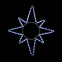Гирлянда MOTIF Star Звезда 20 Вт 65х75 см белая, провод черный IP44 для улицы (90012985)