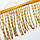 Склярусна тасьма, колір Gold, висота 10 см*1м, фото 4