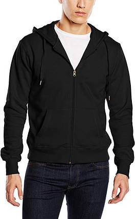 Чоловіча кофта з капюшоном на блискавці чорна, кенгуру Stedman — BLOСТ5610, фото 2
