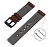 Шкіряний ремінець Primo Classic для годинника Samsung Galaxy Watch 3 45mm (SM-R840) - Coffee, фото 3