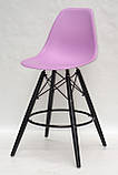 Барний стілець Nik BK Eames, ліловий, фото 2