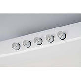 Кухонна плоска витяжка біла Ventolux PARMA 50 WH, фото 5