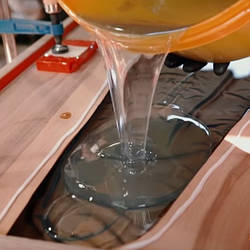 Смола епоксидна Ед 20 епоксидний клей для ремонту та для додавання зміцнення декоративних виробів 200 кг