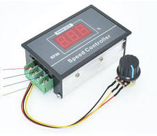 Цифровий регулятор швидкості двигуна PWM 6-60 V 30 A з цифровим дисплеєм