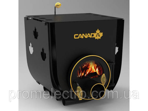 Піч булерьян з плитою Canada Тип 01 + скло і захисний кожух, фото 2