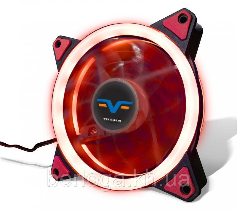 Вентилятор Frime Iris LED Fan Double Red Ring