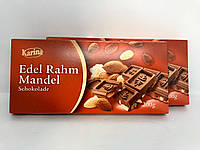 Шоколад Karina Edel Rahm Mandel 200 г Німеччина