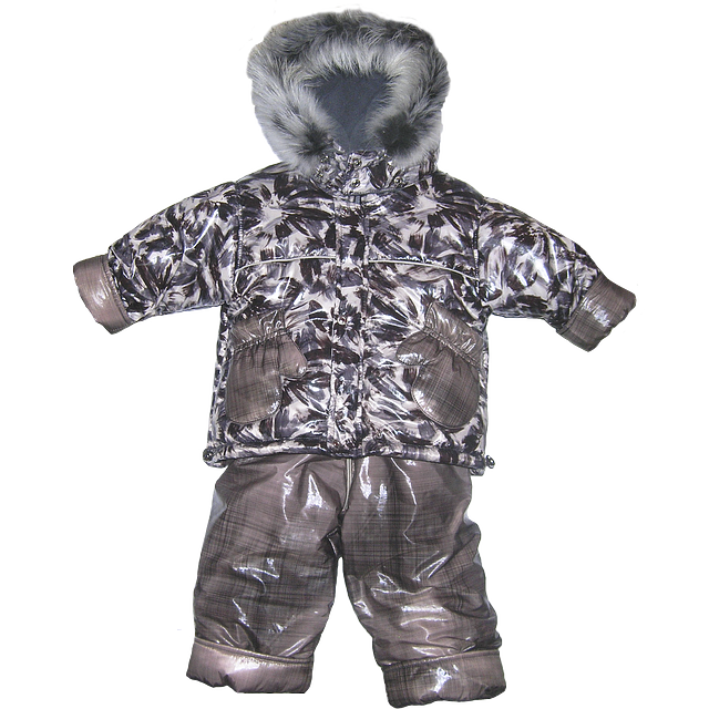 Дитячий р 80 1 рік знімна овчина зимовий термо комбінезон куртка напівкомбінезон штани + фліс для хлопчика