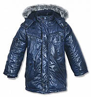 Зимова куртка для хлопчика Mariquita 121-52-205 синя 110