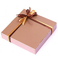 Подарок корпоративный Шоколадные конфеты ручной работы *Коробка металлик на 9шт.*