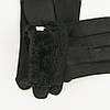 Жіночі рукавички зі штучної замші з візерунками № 19-1-51-3 S(6.5), фото 2