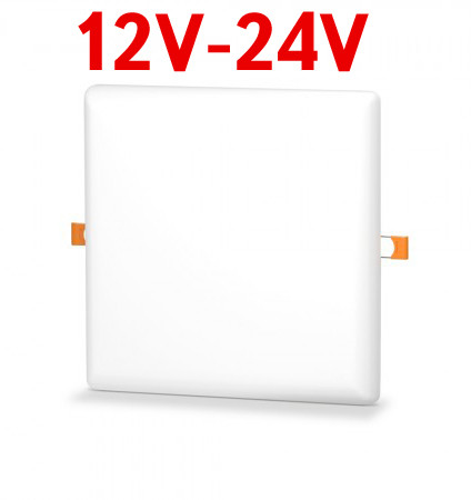 Світлодіодний світильник універсальний SL UNI-22-S 22W 12-24V DC 5000K квадратний білий Код.59681