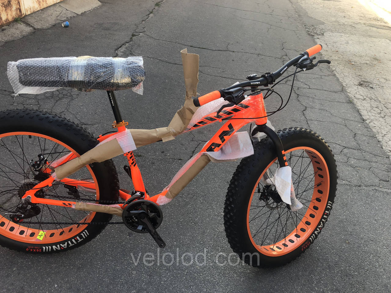 Фет байк Titan Crossover 26" DD 2019 БЕСПЛАТНА ДОСТАВКА